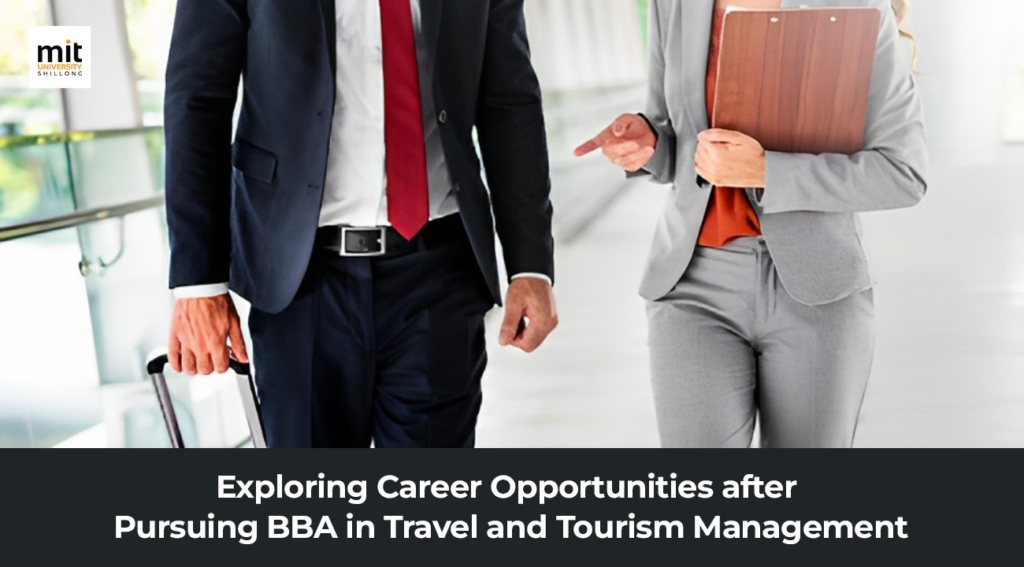 bba tourism and travel management jobs